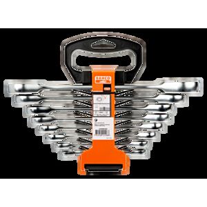 Bahco 1320RM/SH8 6mm - 24mm Ratcheting Ring Wrench Set – 8 Pieces