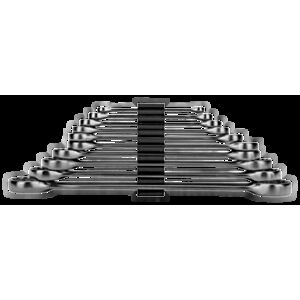 Bahco 4M/10C 6mm - 27mm Flat Double Ring-End Wrench Set – 10 Pieces