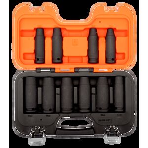 Bahco DD/S10 1/2" Deep Impact Socket Set (10mm - 19mm) - 10 Pieces