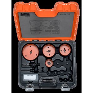 Bahco 3834-SET-42 51mm - 111mm Hole Saw Set - 6 Pieces