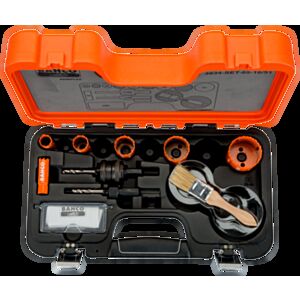 Bahco 3834-SET-65-16/51 16mm - 51mm Hole Saw Set - 9 Pieces