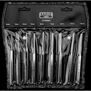 Bahco 3734NS/9 2mm - 10mm Drift Punch Set - Nine Pieces