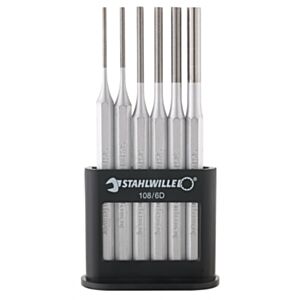 Stahlwille 96700701 2.5mm - 8mm Pin Punch Set - Six Pieces