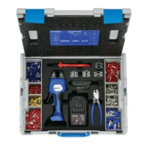 Klauke L-BOXX with Electromechanical Crimping Tool EK50ML 0.14mm² - 50mm² & Extensive Additional Equipment