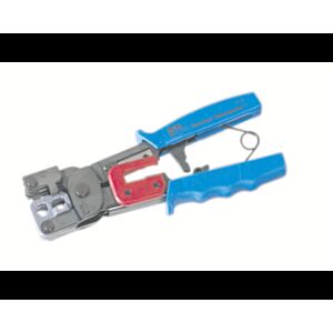 IDEAL 30-696 Ratchet Telemaster™ Modular Plug Crimp Tool for Cat 5e/6 RJ-45 (8P8C) and RJ-11/12 (6P6C/6P4C)