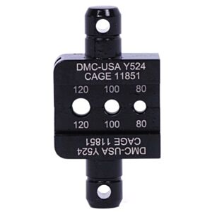 DMC Y524 3mm - 4.5mm Hex Die Set - Burndy MR8-PVS