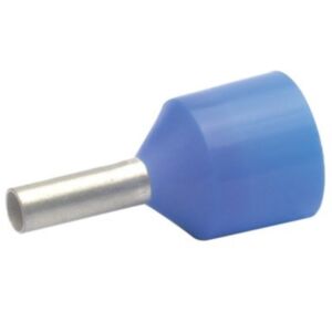 Klauke 43312 2.5mm² x 21.5mm Insulated Bootlace Ferrule for Short Circuit-Resistant Conductors