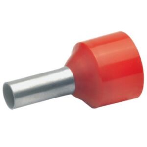 Klauke 43612 10mm² x 24mm Insulated Bootlace Ferrule for Short Circuit-Resistant Conductors