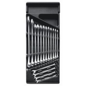Facom MOD.440-1 6mm - 24mm Combination Spanner Set in Tray – 16 Pieces