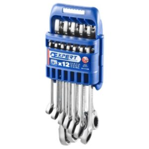 Expert by Facom E111106 8mm - 19mm Combination Ratchet Wrench Set - 12 Pieces