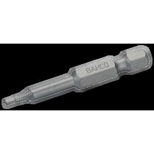 Bahco 59S/50H1/8 1/8" x 1/4" Hex Screwdriver Bit - Pack of Five