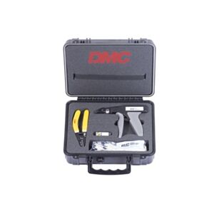 LaceLok Kit with 100 254mm/10" Ties (White) and Tool