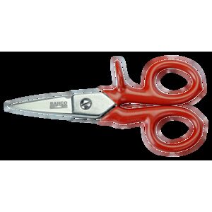 Bahco SC127V Insulated Electrician Scissors with Finger Guard