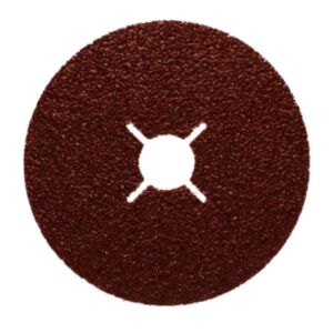 Mirka 6332002536 Fiber Alo Sanding Pads 115mm Diameter & 22mm Diameter Hole - P36 (Pack of 25)