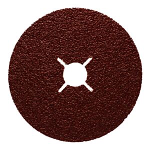 Mirka 6333502510 Fiber Alo Sanding Pads 125mm Diameter & 22mm Diameter Hole - P100 - (Pack of 25)