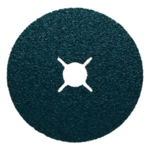 Mirka 6433502580 Fiber ZIR Sanding Pads 125mm Diameter & 22mm Hole Diameter - P80 - (Pack of 25)