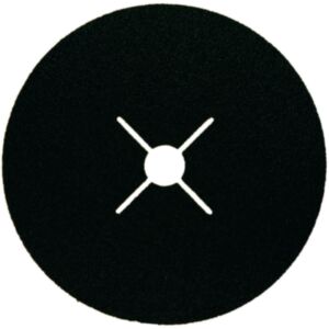 Mirka 6435102536 Fiber ZIR Sanding Pads 180mm Diameter & 22mm Hole Diameter - P36 (Pack of 25)