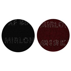 Mirka 8120302037 MIRLON Sanding Pads TOTAL 77mm VF P360 Red (Pack of 20)