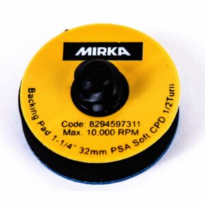 Mirka 8294598511 Backing Pad Quick Lock 32mm Grip - Hard (Pack of 5)