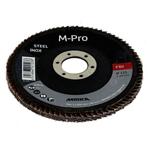 Mirka 8894900180 Flap Disc M-PRO 115x22mm - P80