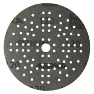 Mirka 246C209980 IRIDIUM Sanding Pads 125mm 89 Holes - P80 (Pack of 100)