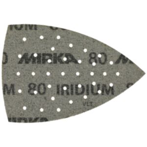 Mirka 246JQ05025 IRIDIUM 100x152x152mm Sanding Sheets 36 Holes - Grip P240 (Pack of 50)