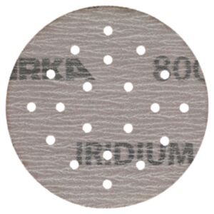 Mirka 246JU05041 IRIDIUM Sanding Pads 77mm 20 Holes - P400 (Pack of 50)