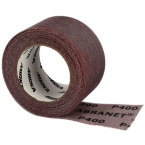 Mirka 545BI001413R ABRANET 75mm x 10m Grip Sanding Roll - P400