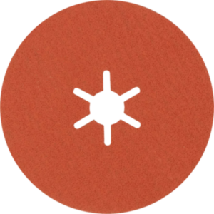 Bosch 2608621829 EXPERT R782 Prisma Fibre Disc - 180mm x 22.23mm - P60 (Pack of 25)