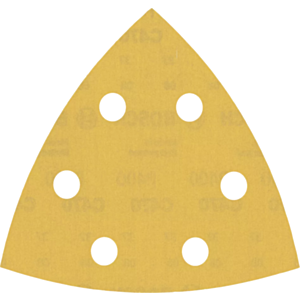 Bosch 2608900934 C470 Delta Sanding Pads 93mm x 93mm, 400 Grit (Pack of 50)