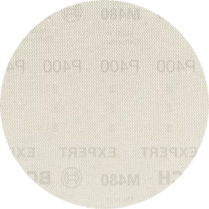 Bosch 2608900679 Expert M480 Sanding Net Pads - 125mm, 400 Grit (Pack of 5)