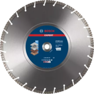 Bosch 2608900667 EXPERT Multi Material Diamond Cutting Disc for Table Saws - 400mm x 3.3mm