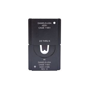 DMC HD51-119N 0.126" Double Indent Crimp Die Set