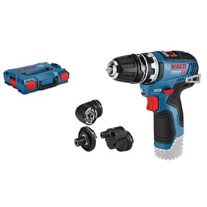 Bosch 06019H3003 GSR 12V-35 FC - Professional Cordless Drill/Driver in L-BOXX with Attachments