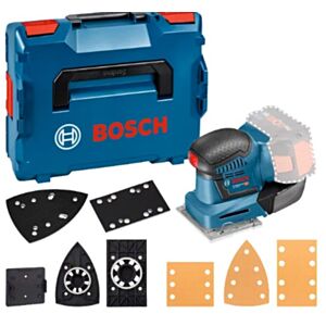 Bosch 06019D0202 GSS 18V-10 Professional - Cordless Orbital Sander with Accessory Set