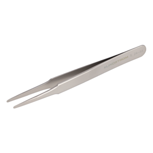 Lindstrom TL2A-SA-SL 120mm Flat Edge Tweezers with Round Tips