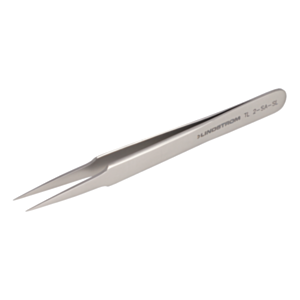 Lindstrom TL2-SA-SL 120mm Flat Edge Tweezers with Fine Tips