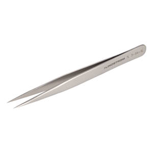 Lindstrom TL3-SA-SL 120mm Flat Edge Tweezers with Sharp Tips