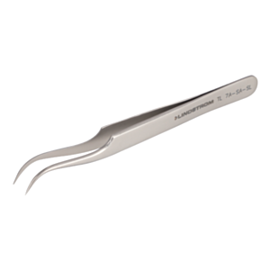 Lindstrom TL7-SA-SL 115mm Tweezers with Curved Tips