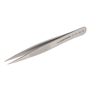 Lindstrom TLAC-SA-SL 110mm Tweezers with Strong Tips & Serrated Edges