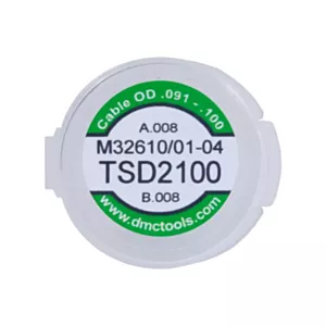 DMC TSD2100 Universal Die Assembly - .091" -. 100" Cable - M32610/01-04