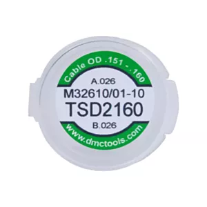DMC TSD2160 Universal Die Assembly - .151" - .160" Cable - M32610/01-10
