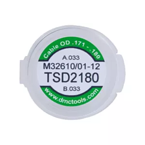 DMC TSD2180 Universal Die Assembly - .171" - .180" Cable - M32610/01-12