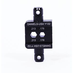 DMC Y132 0.213" - 0.178" Hexagonal Crimp Y Die Set - Amphenol 227-350