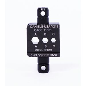 DMC Y219 0.213" - 0.16" Hexagonal Crimp Y Die Set - T&B WT400-02-08