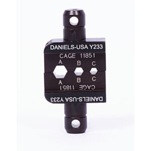 DMC Y233 0.202" - 0.128" - 0.105" Hexagonal Crimp Y Die Set