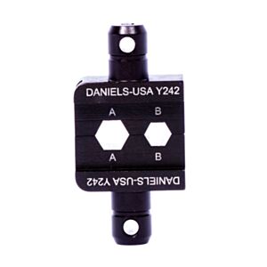 DMC Y242 0.268" - 0.213" Hexagonal Crimp Y Die Set - T&B WT233