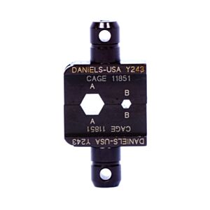 DMC Y243 0.25" - 0.102" Hexagonal Crimp Y Die Set - T&B WT311