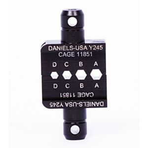 DMC Y245 0.16" - 0.151" Hexagonal Crimp Y Die Set - T&B WT238