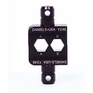 DMC Y246 0.324" - 0.309" Hexagonal Crimp Y Die Set - T&B WT235